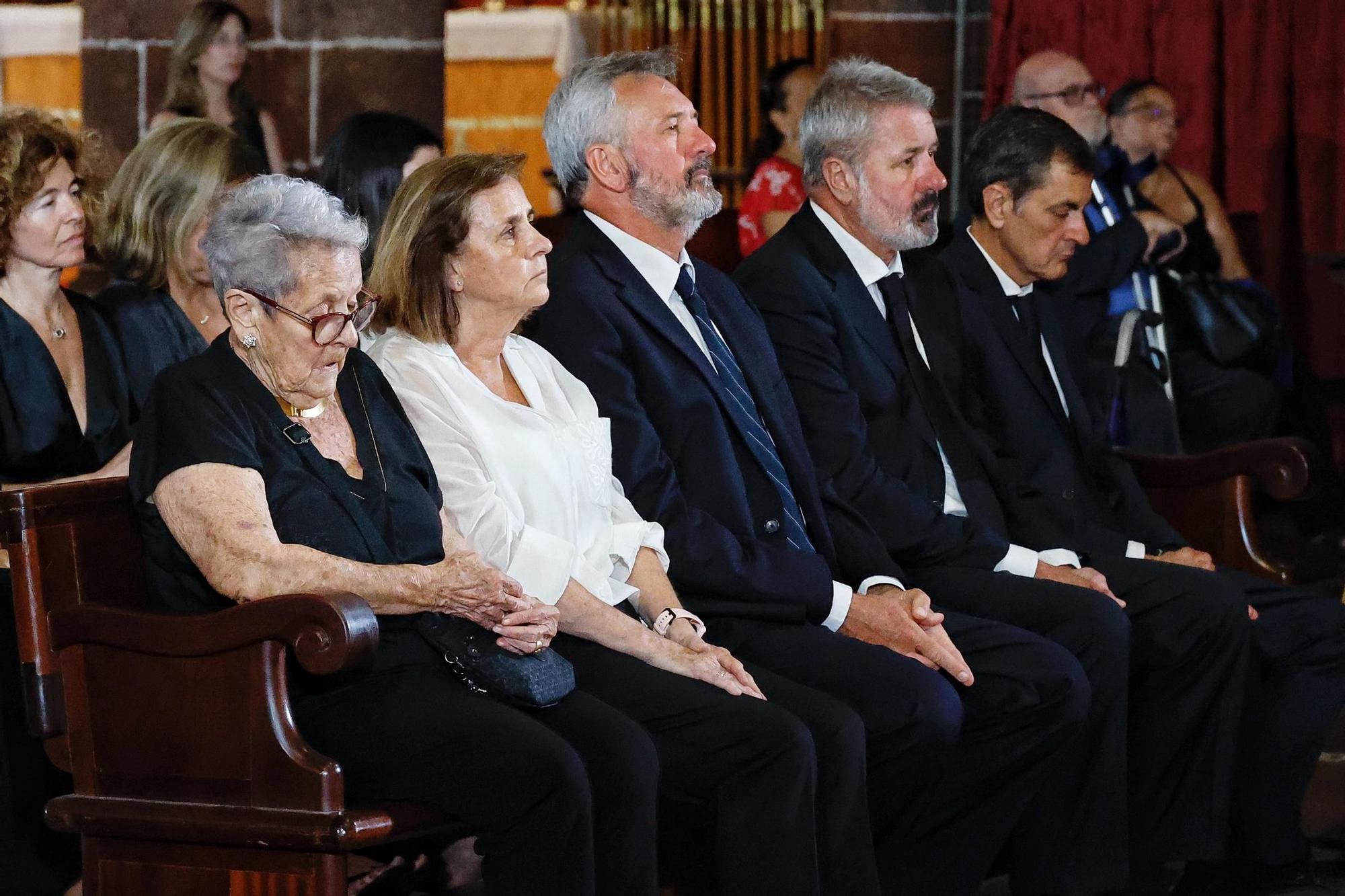 Funeral en memoria del expresidente Manuel Hermoso