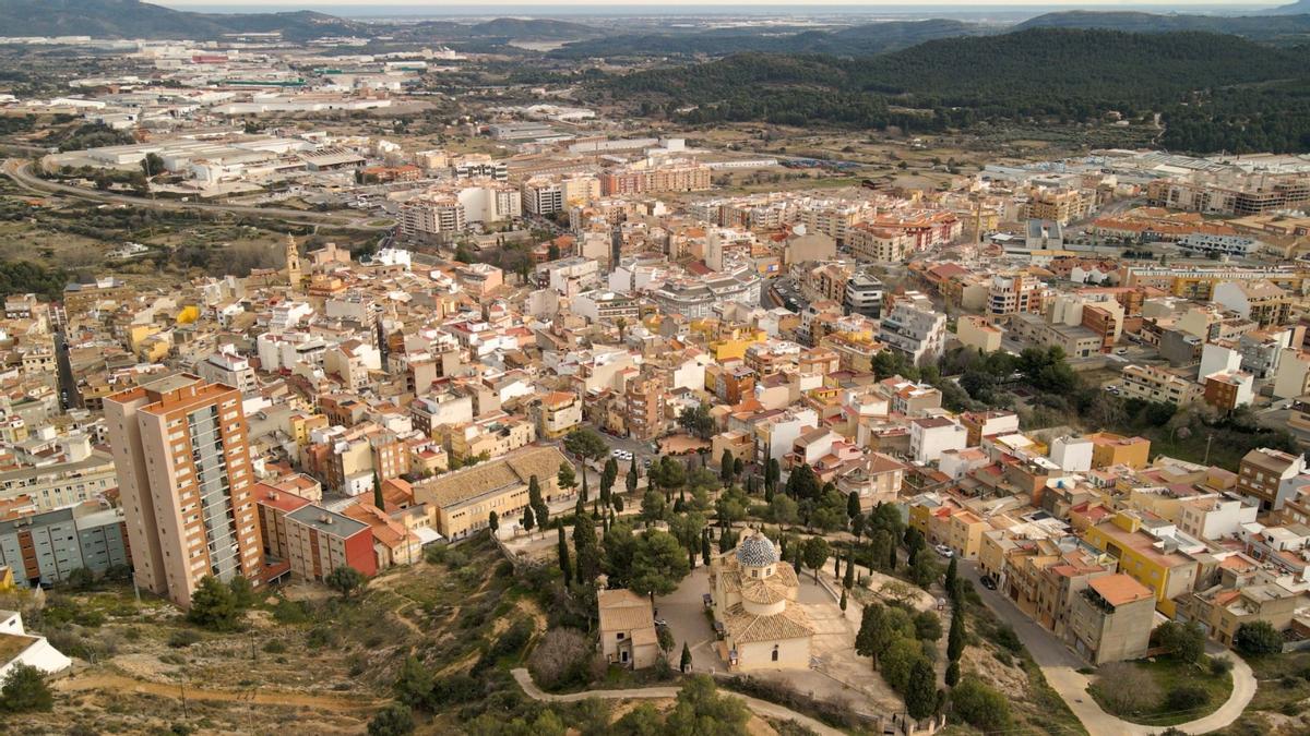 Panorámica de l’Alcora, cuya población se sitúa en 10.943 habitantes a 1 de enero de 2026, cifras que no se registraban desde hace más de 15 años.