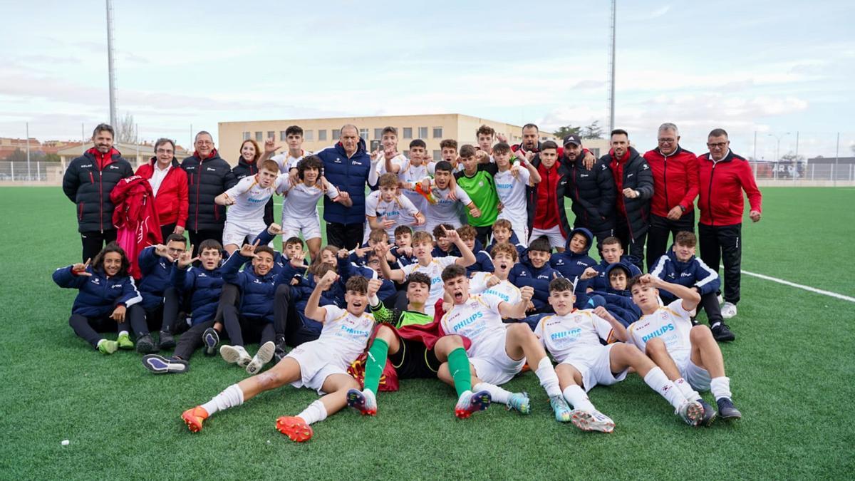 Selecciones sub-14 y sub-16 de fútbol de la Región de Murcia.