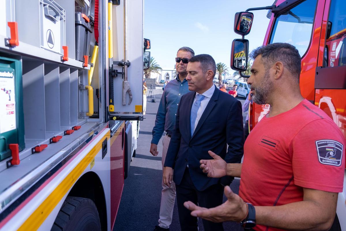Nuevos vehículos de emergencias para refozar la seguridad en Lanzarote