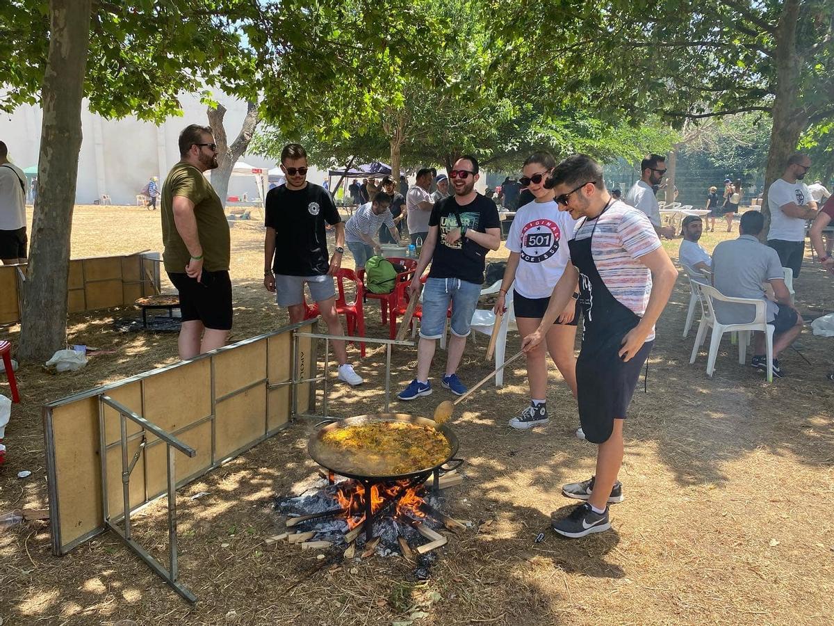 Festival de Paellas en anteriores años.