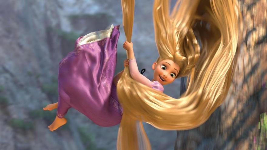 Una escena de Rapunzel.