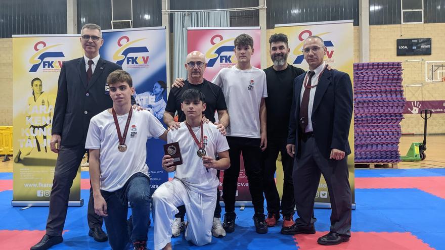 Directo al Nacional de karate como campeón de la Comunitat Valenciana