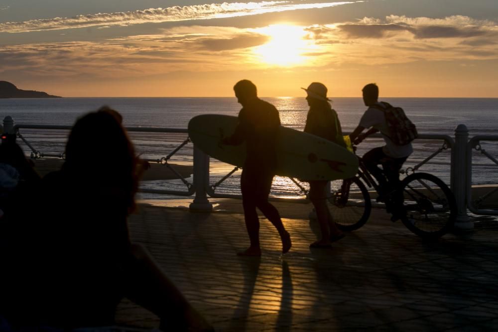 Puestas de sol en Salinas