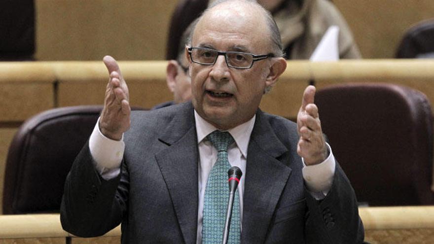 Una imagen del actual ministro de Hacienda en funciones, Cristóbal Montoro.