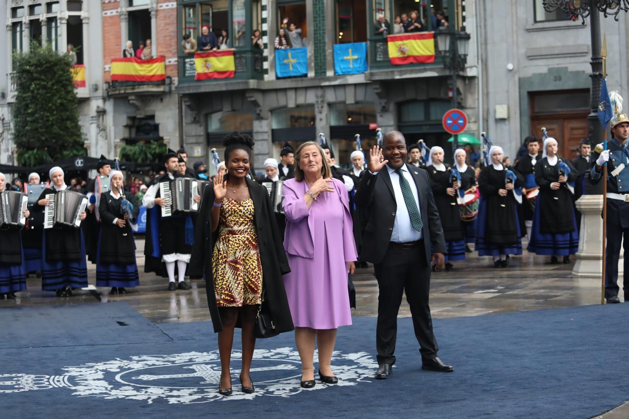 EN IMÁGENES: Así fue la alfombra azul de los Premios Princesa de Asturias 2023