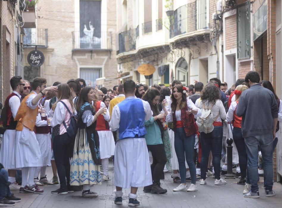 Ambiente en las tascas en el Bando de la Huerta