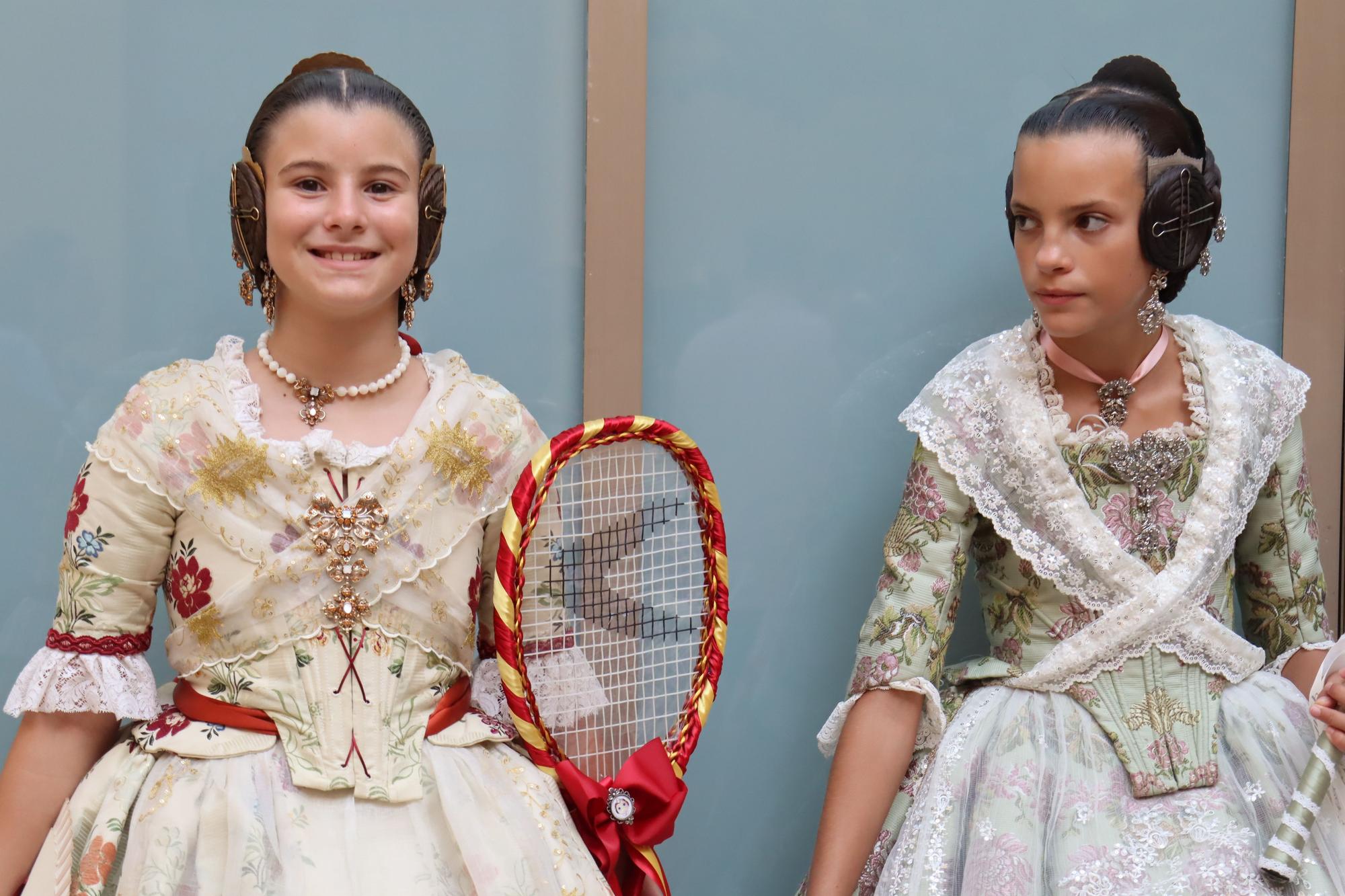 Las candidatas a Fallera Mayor e Infantil de València 2024 cierran la Fira en la Batalla de Flores