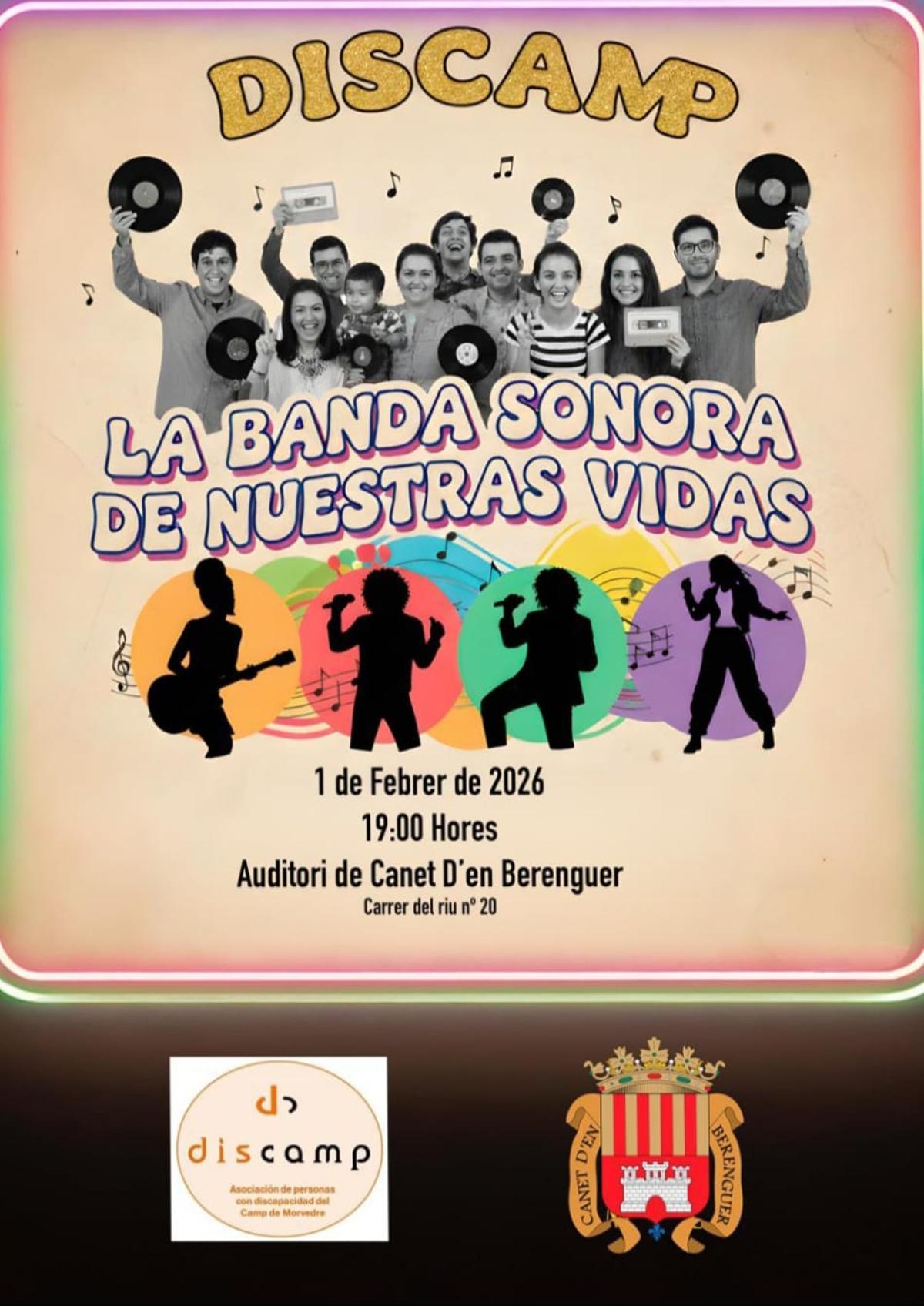 Cartel de la gala benéfica.