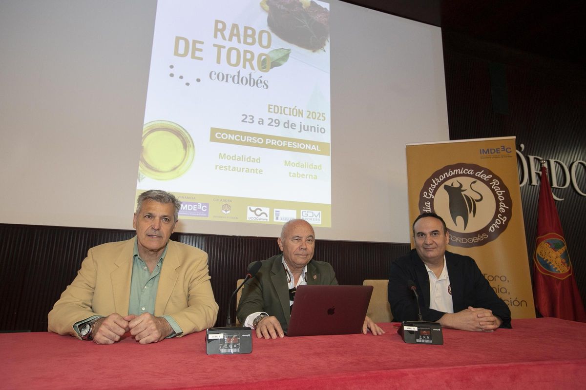 Presentación del concurso del rabo de toro cordobés en su edición de 2025.