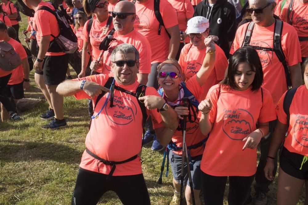 Més de dues mil persones participen a la caminada