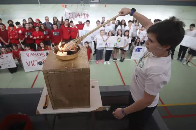 EN IMÁGENES: El colegio Auseva celebra una jornada sobre las olimpiadas