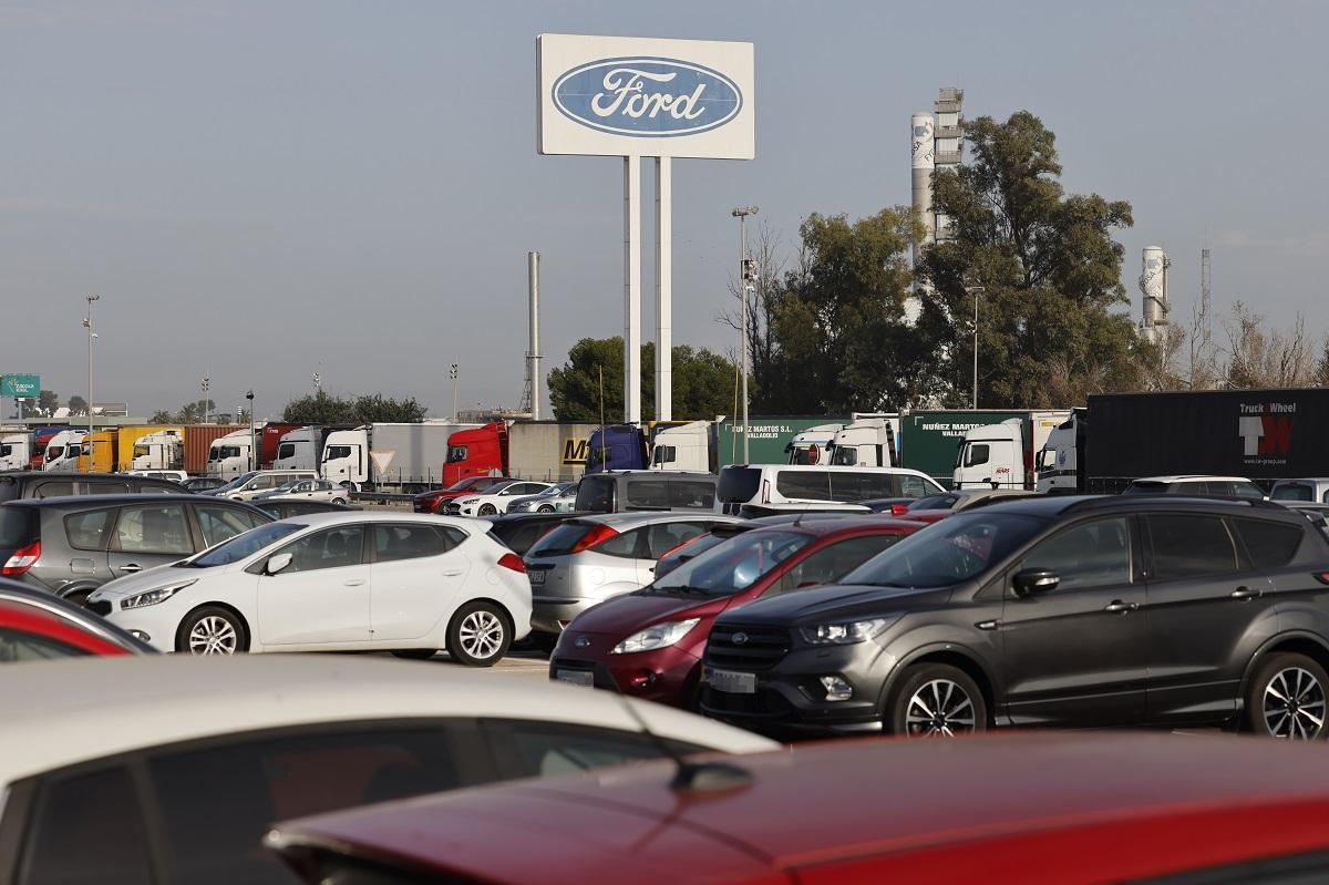 Exterior de la factoría Ford en Almussafes