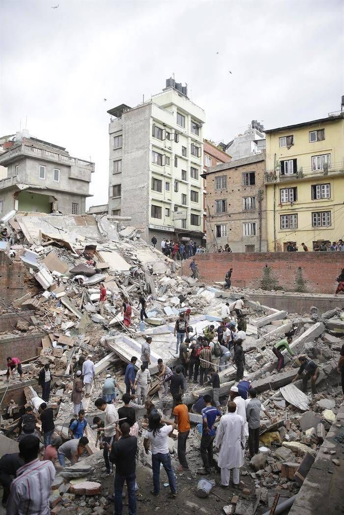 Fotogalería de la tragedia en Nepal