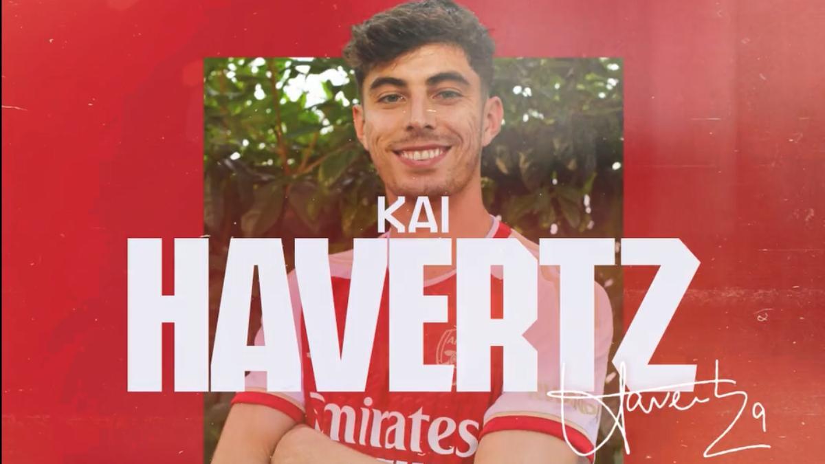 Kai Havertz es nuevo jugador del Arsenal de Arteta