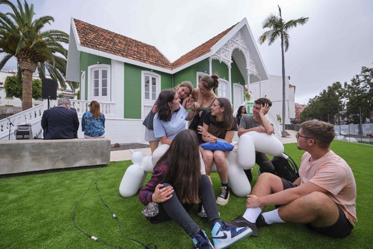 Apertura de la Casa de la Juventud Casa Verde, en Santa Úrsula