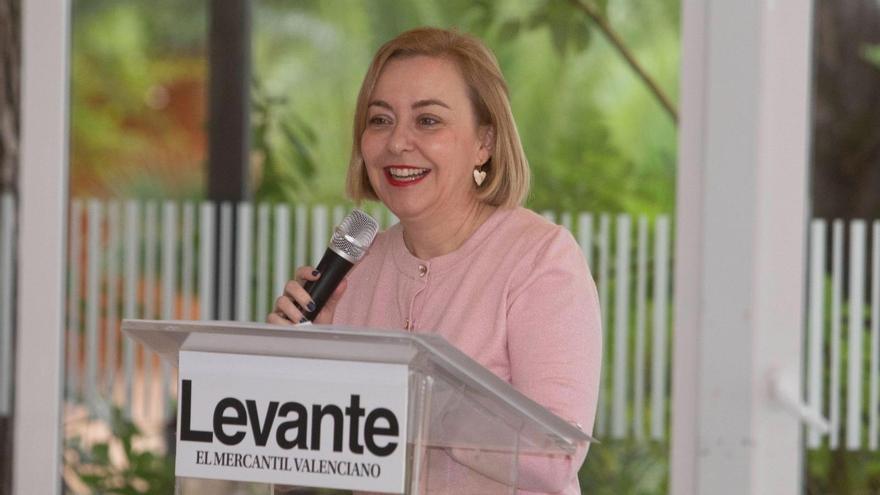 La vicepresidenta primera y diputada de Cooperación Municipal en la Diputació, Natàlia Enguix.