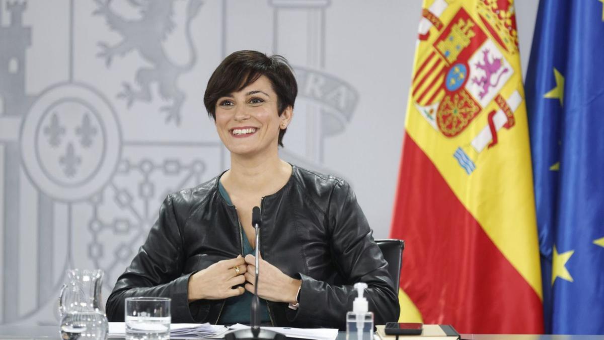 La ministra de Política Territorial i portaveu del Govern, Isabel Rodríguez | EDUARDO PARRA/ UROPA PRESS