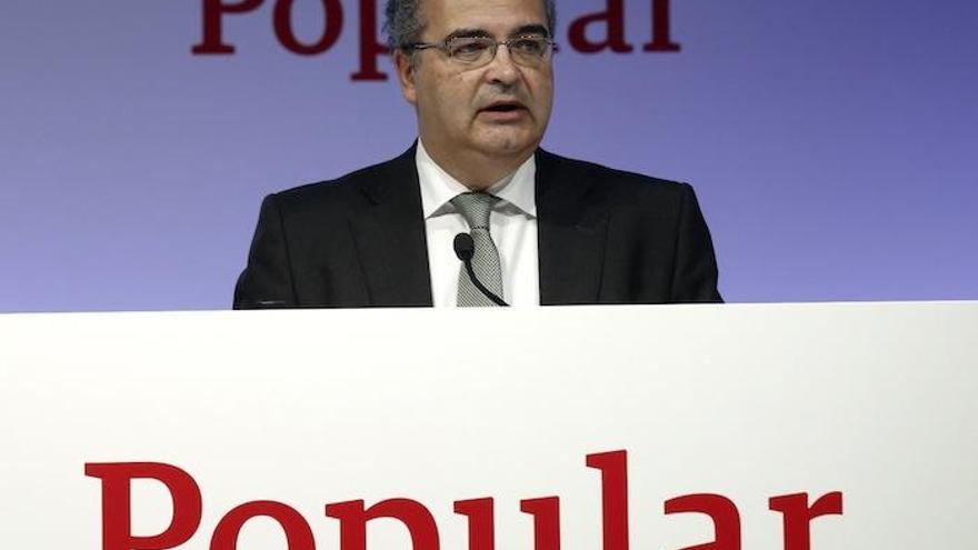 El presidente de Banco Popular, Ángel Ron.