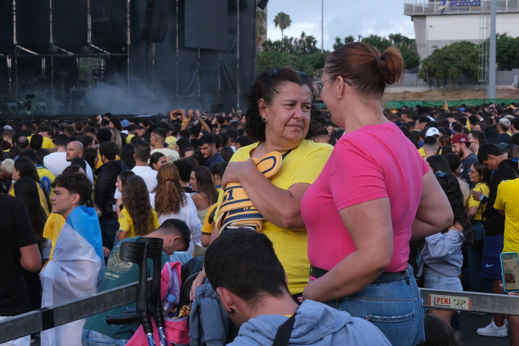 Concierto de Quevedo en el Anexo del Estadio de Gran Canaria