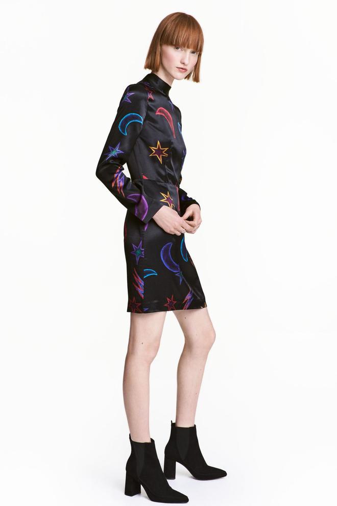 Las estrellas son las reinas del estampado: vestido de H&M