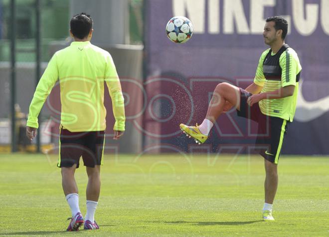 El Barça prepara el partido contra el PSG casi al completo