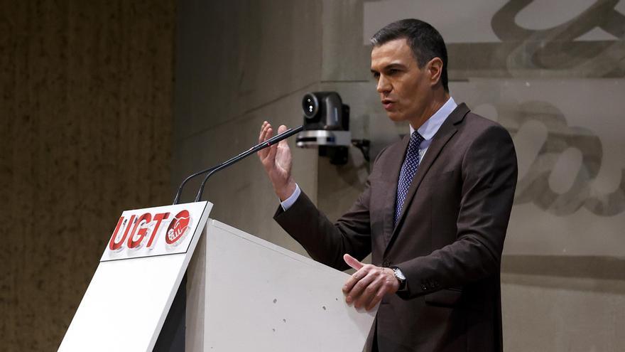 Pedro Sánchez: “Por mucho que a algunos les pese, el apocalipsis ni ha llegado ni va a llegar”.