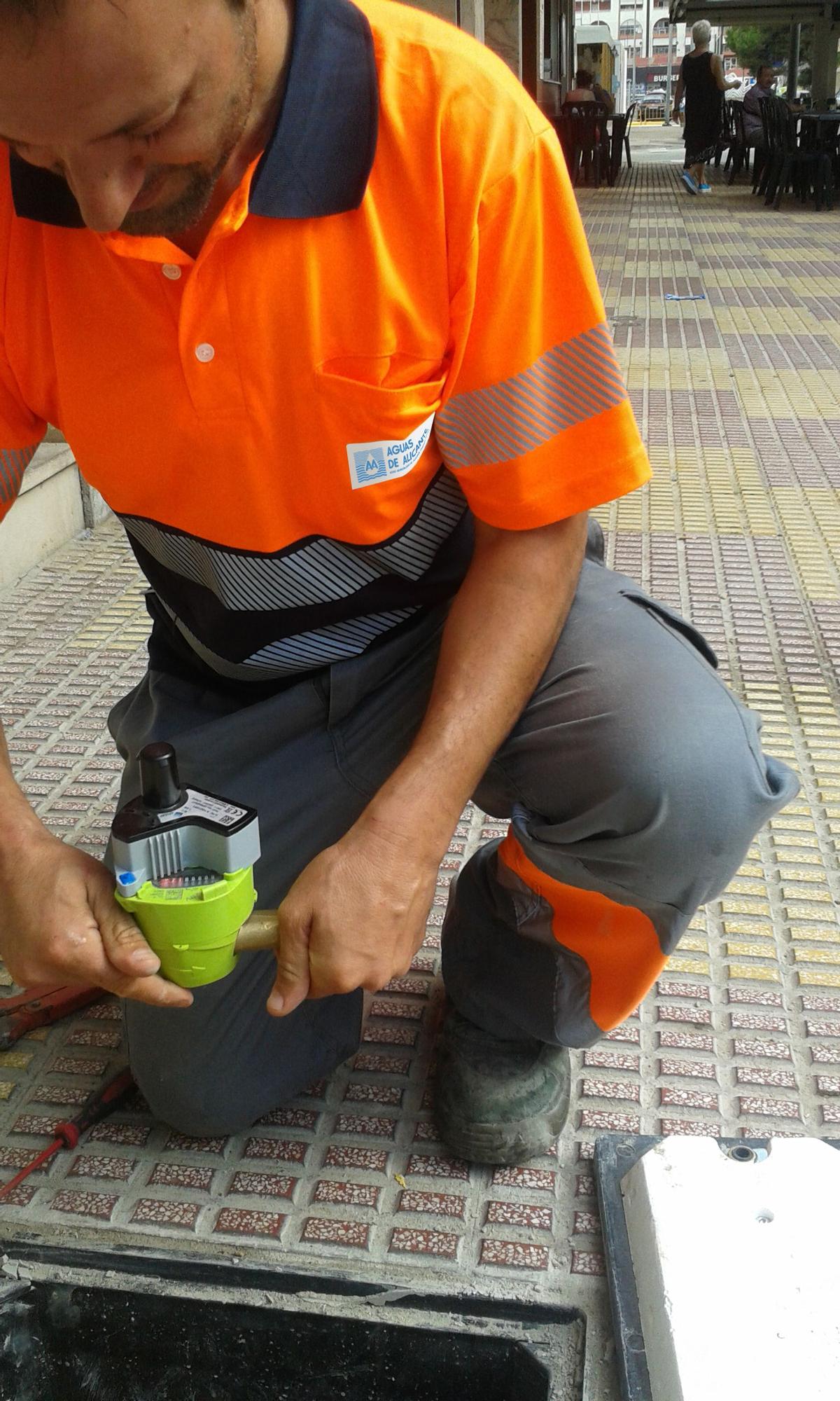 Telelectura realizada por aguas.