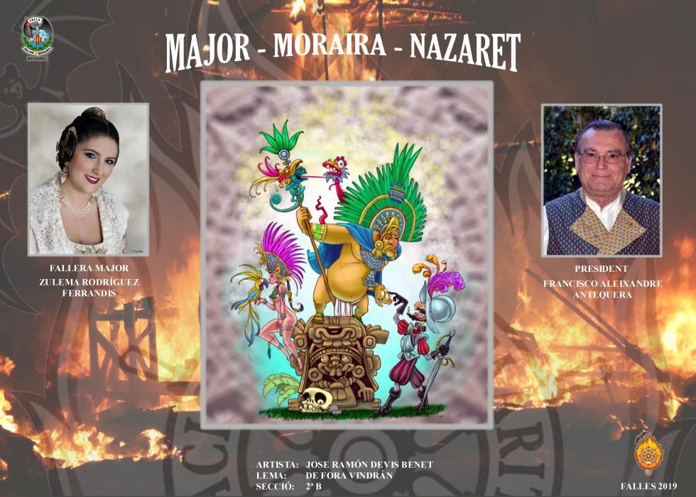 Conoce todos los proyectos de Fallas 2019 en el Marítimo