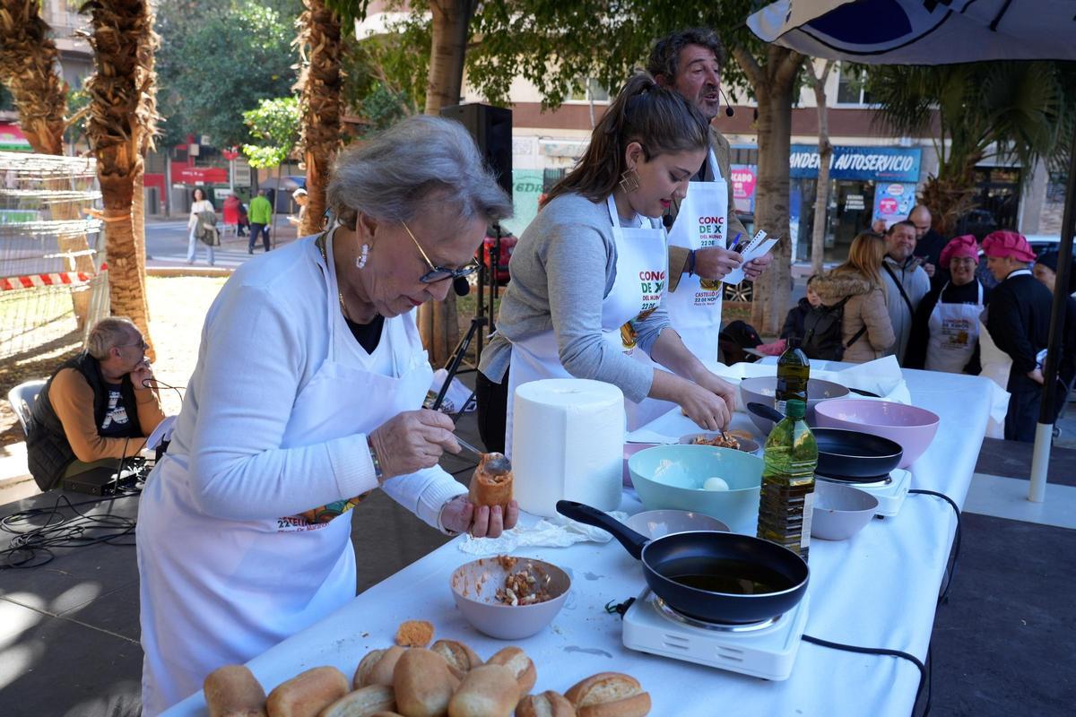 Participantes en la demostración de este sábado.