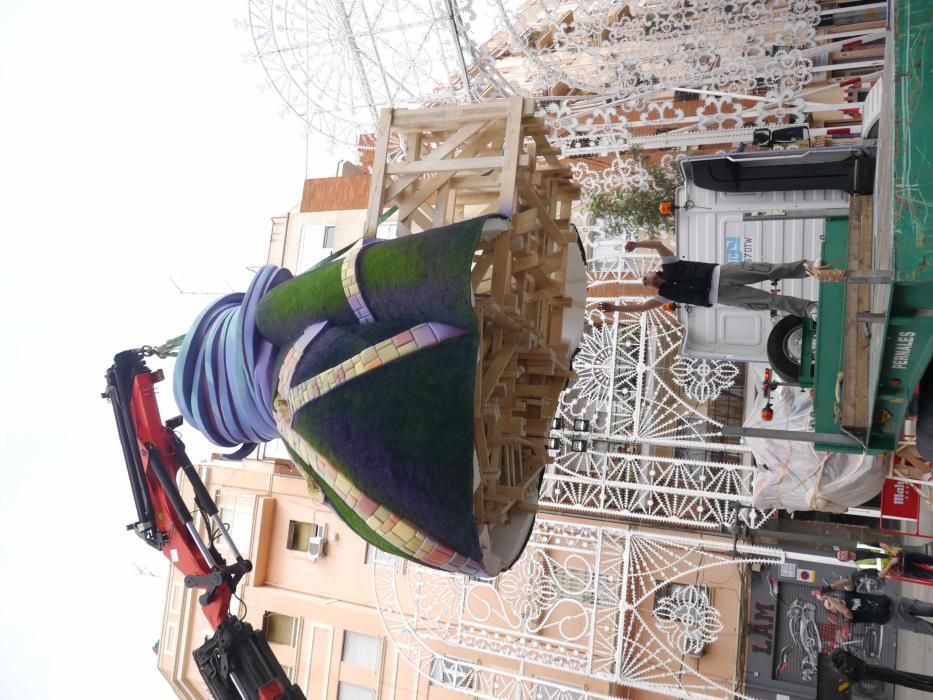 Así va la 'planta' de las fallas