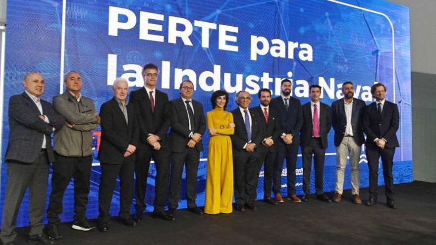 Desde la izquierda: Laudelino Alperi, Alberto Dopico, Rafael Outeiral, Marcos Freire, Jesús Villacañas, Almudena López del Pozo, Mario Cardama, Borja Cardama, Guillermo Vizoso, Juan Arana, Santiago Martín y Ricardo López-Migoya.
