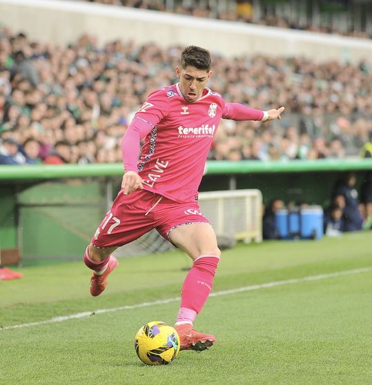 Partido entre el Racing y el CD Tenerife