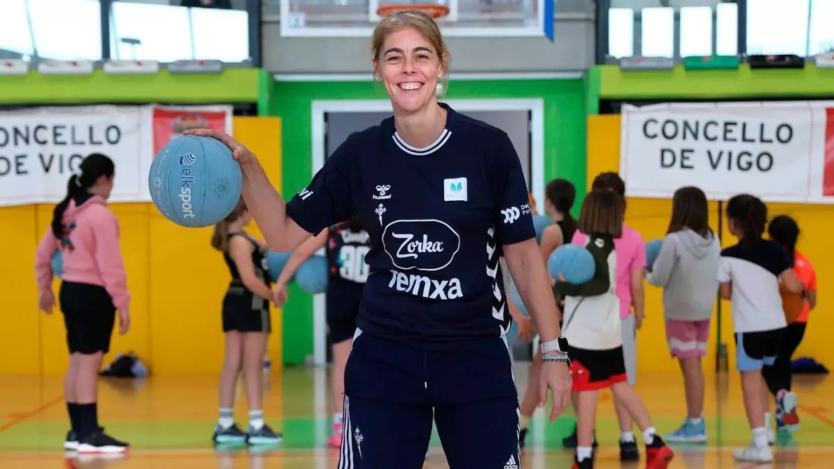 Cristina Cantero, la mujer del tiro libre
