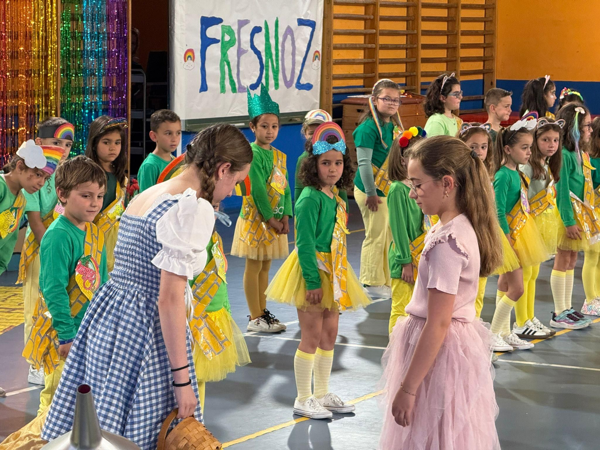 Así es "Fresnoz", la versión de los alumnos del Virgen del Fresno del mundo de Oz