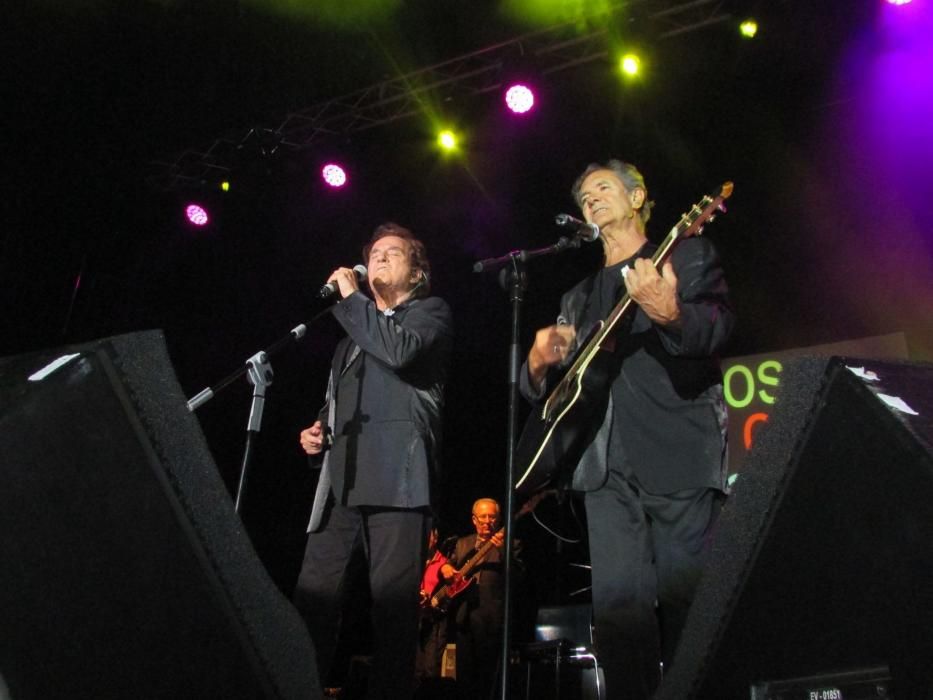 Concierto del Dúo Dinámico en las fiestas de La Guía de Llanes