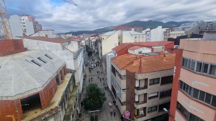 Vista de la calle Alcalde Rey Daviña. | M.M.