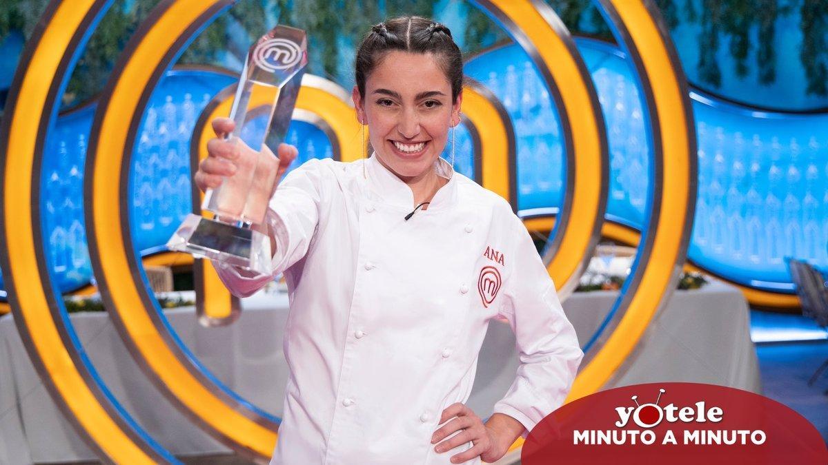 Ana Iglesias, ganadora de la octava edición de 'Masterchef'