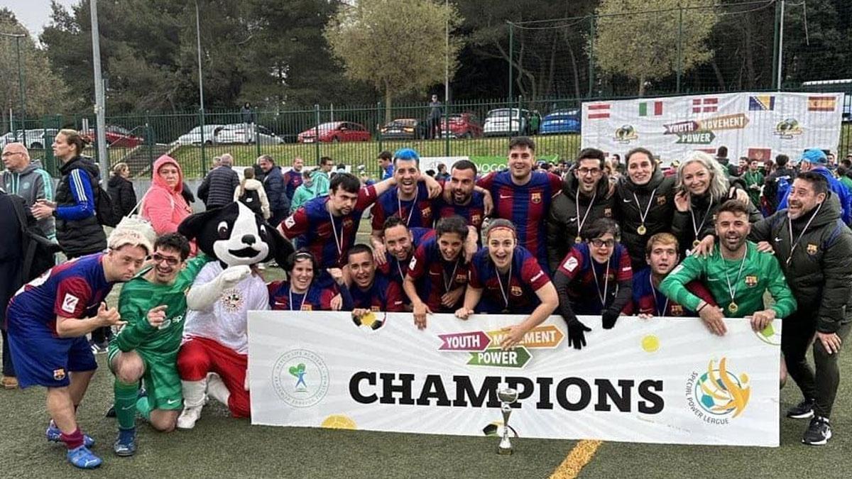 El Fundació Barça celebró sus éxitos en Croacia