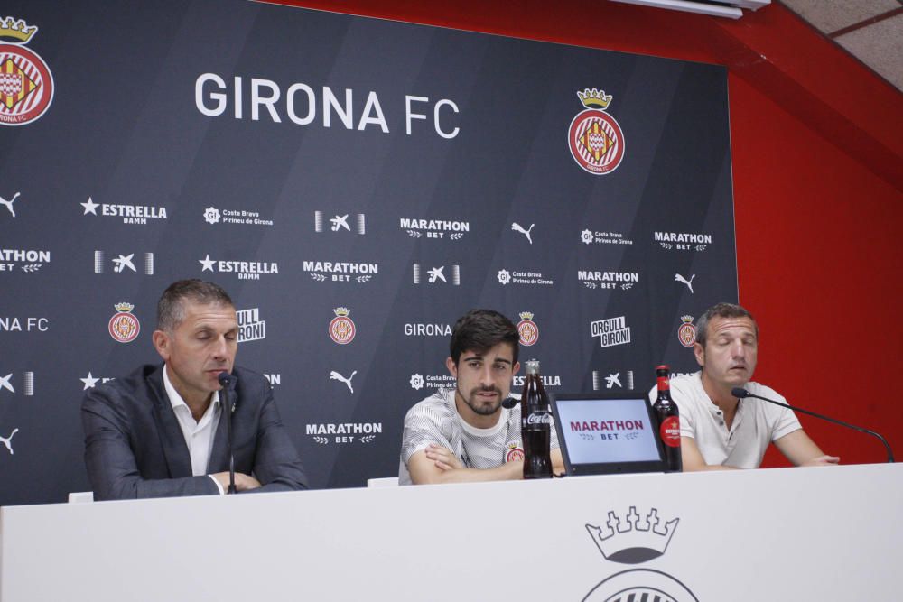 Presentació de Jairo Izquierdo com a nou jugador del Girona