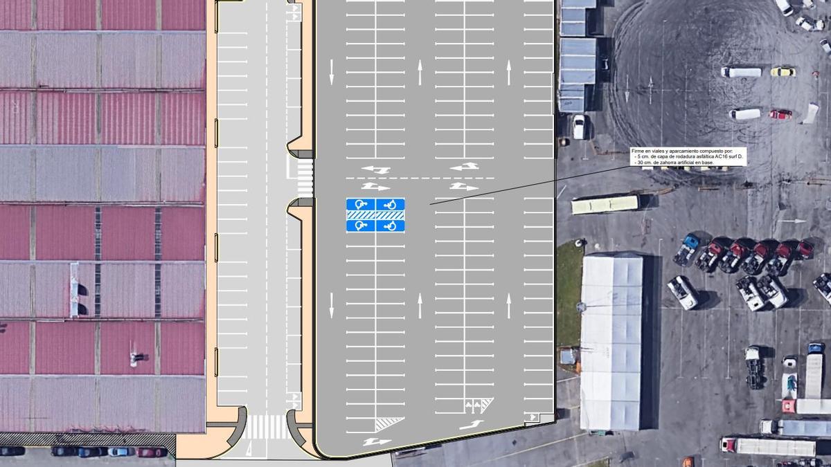 Planos del proyecto de parking
