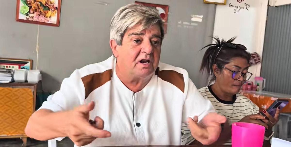 Rafa Ruiz disfruta de la jubilación en Tailandia por un coste muy inferior al que tendría en España.