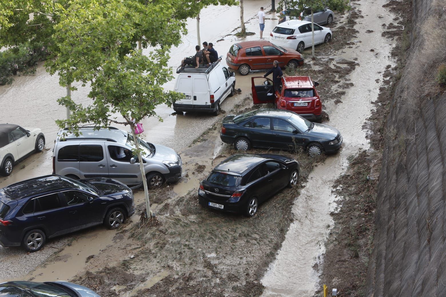 Se cumple un mes de la histórica tormenta que inundó Zaragoza
