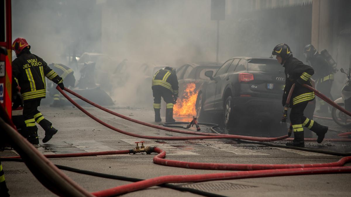 Fuerte explosión en el centro de Milán