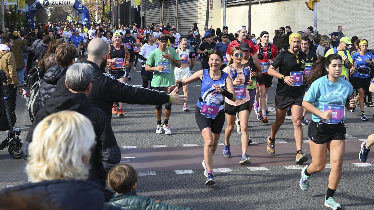 La Maratón de Barcelona 2023 en imágenes