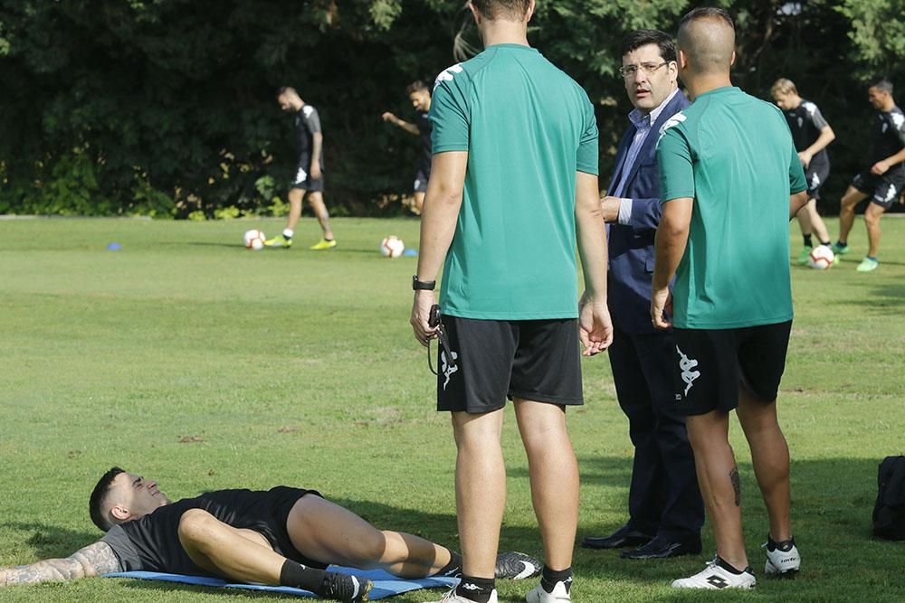 Primer entreno del Córdoba CF 2018-2019