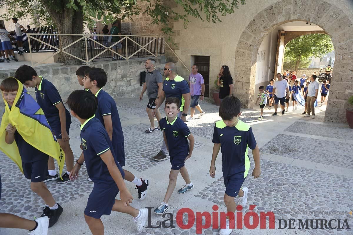 Recepción de la Tomir Cup en Caravaca