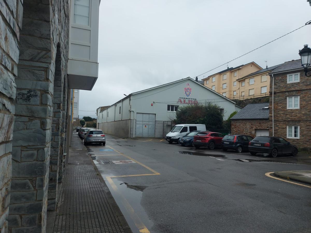 La nave de Albo en Tapia.