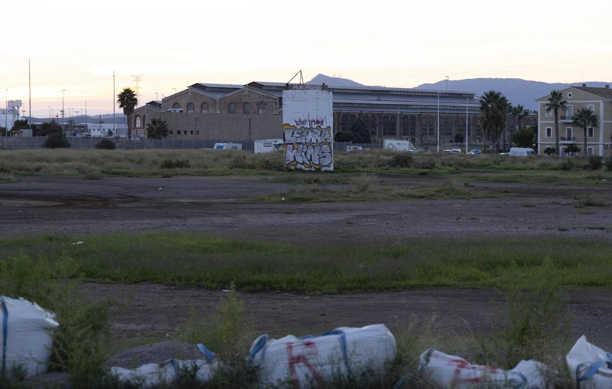 Vista del Malecón de Menera del Port de Sagunt.