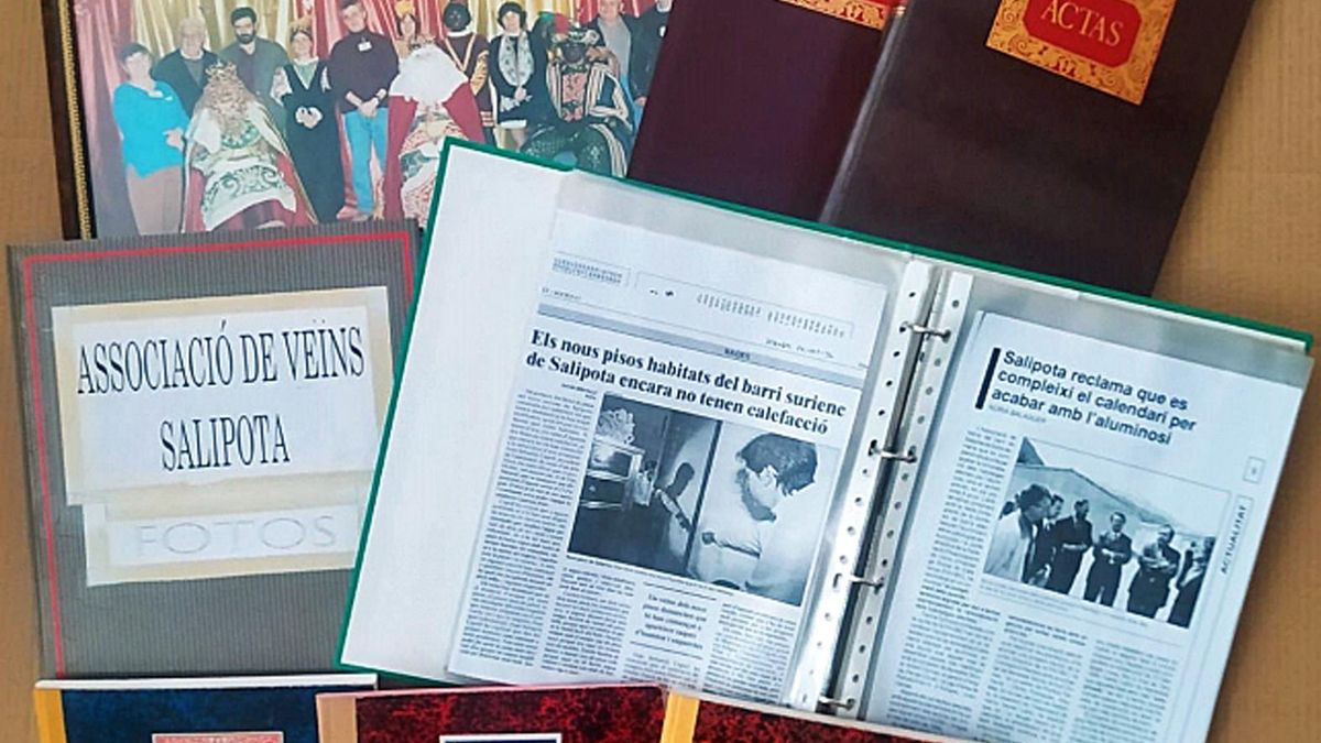 L’Arxiu Municipal de Súria rep la donació del fons de l’Associació de Veïns de Salipota